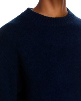 100% Cashmere Boxy Crewneck Sweater - Exclusive