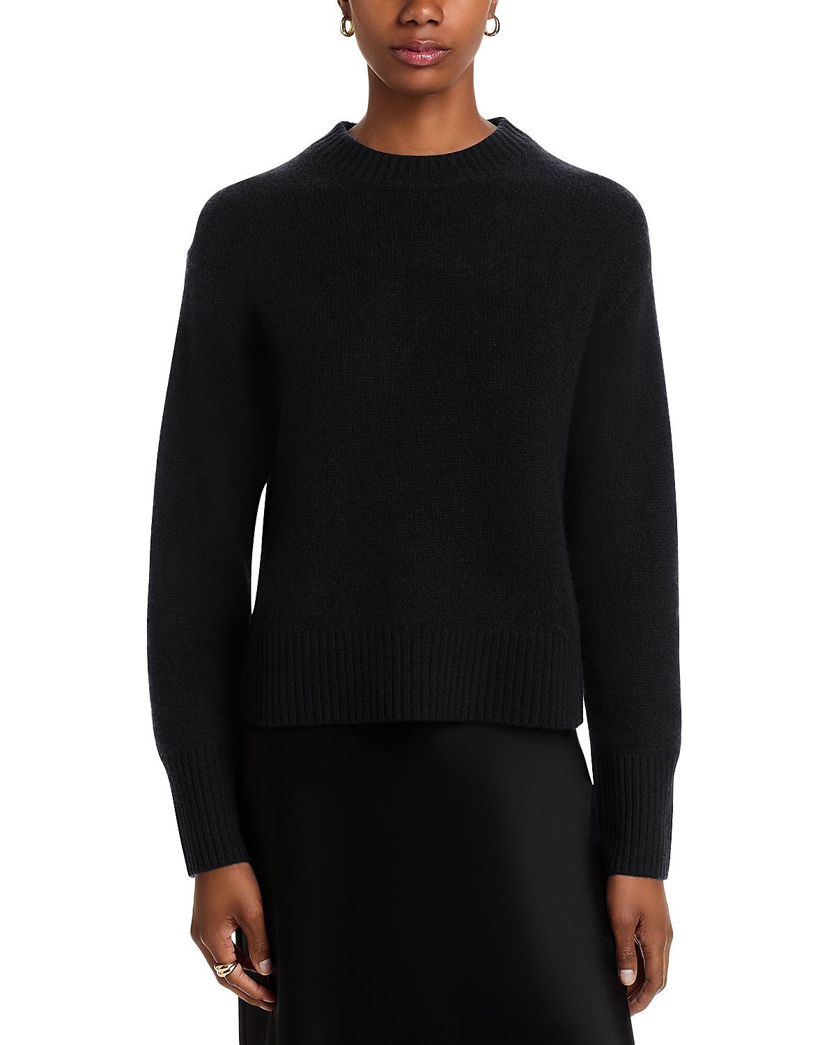 C by Bloomingdale's Cashmere Boxy Cashmere Crewneck Sweater - Exclusive