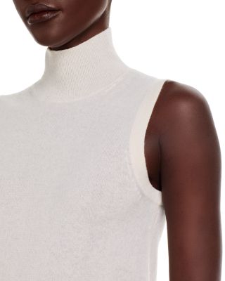 Sleeveless 100% Cashmere Sweater - Exclusive