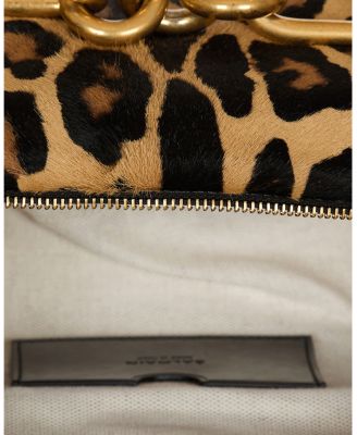 Sync Medium Leopard Print Leather Bag