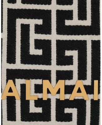 1945 Soft Pb-Monogrammed Jacquard Canvas Tote Bag