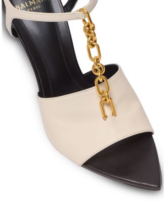 Women's Sync Leather Sandals with Heel