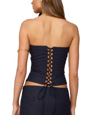  Rebel Linen Look Corset