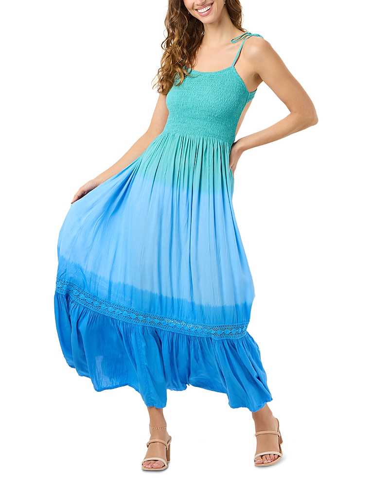 Tiare Hawaii Avalon Open Back Dress In Blue