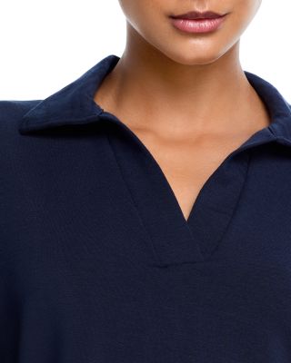 Joan Fleece Polo Sweatshirt