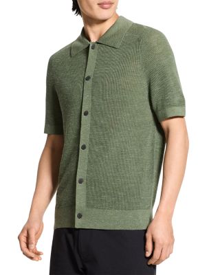 Short Sleeve Linen Button Down Shirt