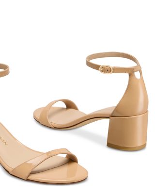 Women's Nudist 50 Block Heel Sandals
