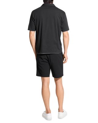 Double Layered Johnny Collar Polo Shirt