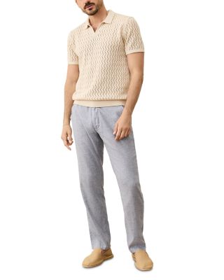 Cyrus Chevron Regular Fit Short Sleeve Sweater