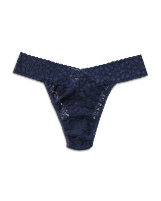 Leopard Lace Original Rise Thong