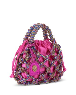 Small Macrame Crystal Bag