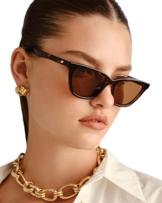 Unfaithful Square Sunglasses, 54mm