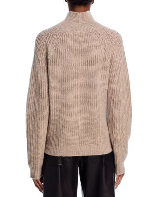 100% Cashmere Button Raglan Sleeve Sweater - Exclusive