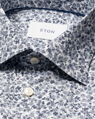 Slim Fit Floral Print Shirt