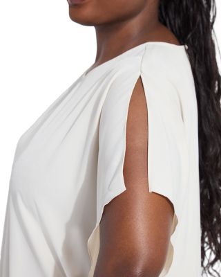 Carmen V Neck Scarf Top