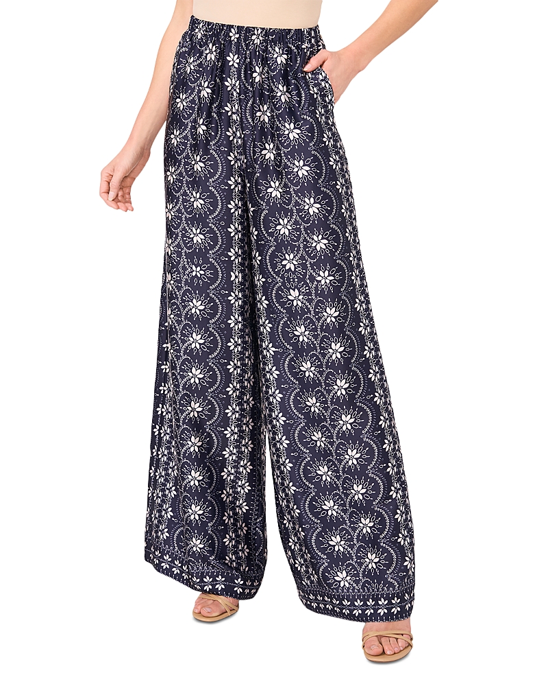 Shop Cece Printed Wide Leg Pants