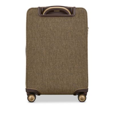 Tweed Collection Expandable Spinner Suitcase