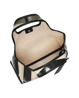 Dual Stripe Mini Market Tote