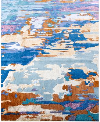 Bloomingdale's Indo Modern M7422 Area Rug, 9'2" x 12'2"