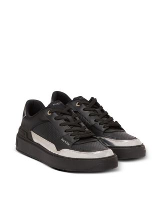 Balmain - Men's B-Court Flip Leather Trainers Sneakers