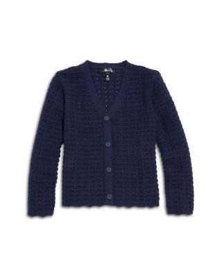 AQUA - Girl's Crotchet Cardigan - Little Kid, Big Kid - Exclusive