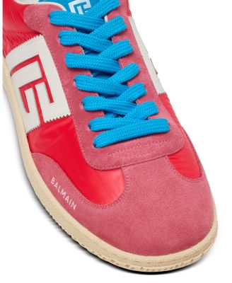  Men's Swan Suede and Nylon Trainers