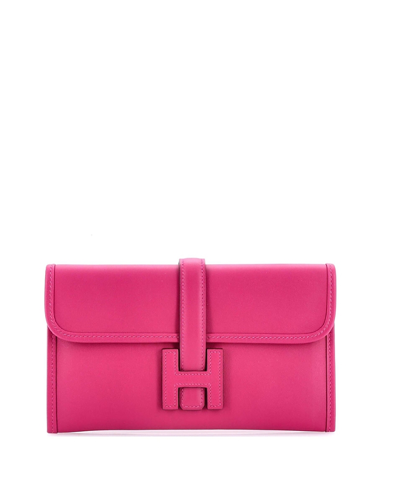 PRE-OWNED HERMES PRE-OWNED HERMES JIGE DUO CLUTCH SWIFT