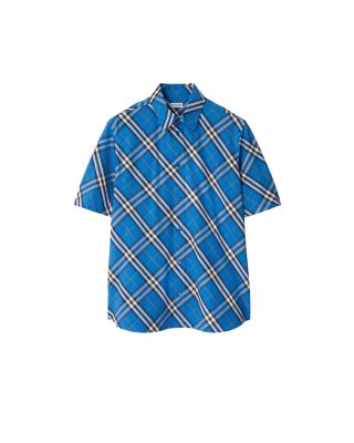 M Robert Regular Fit Short Sleeve Check Shirt 