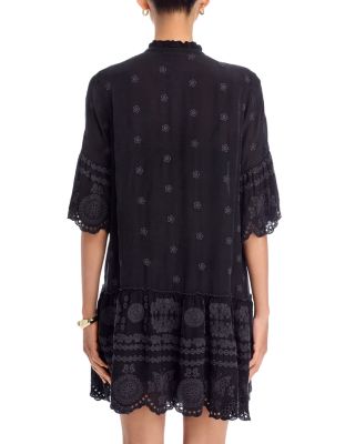 Gracie Embroidered Eyelet Dress