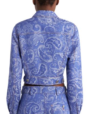 Printed Denim Jacket 