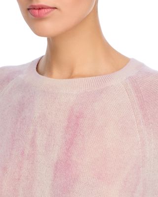 Printed Raglan Cashmere Sweater