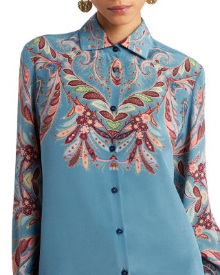 Printed Silk Shirt