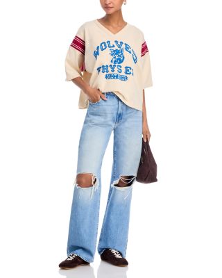 The Dodger Sneak Jeans in Floral Frenzy