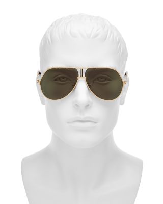 Rickie Aviator Sunglasses, 63mm