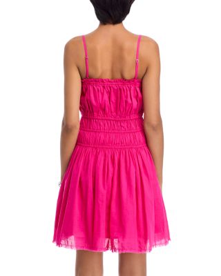 Gathered Mini Dress - Exclusive