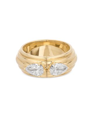 14K Yellow Gold Lab Grown Diamond Hidden Message Band Ring