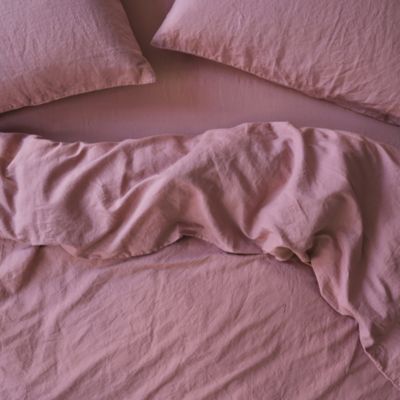 Plain Linen Duvet Cover, Twin