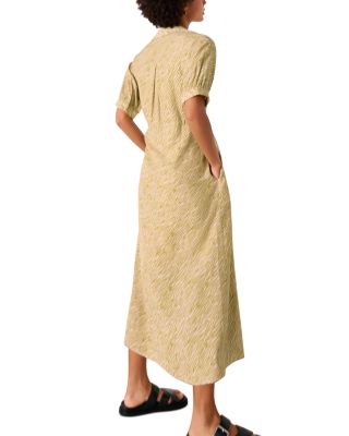 Petite Tiger Flame Midi Dress