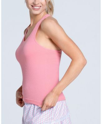 Seamless Scoop Neck Tank w/ Bra