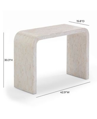  Opus Capiz Shell Console Table