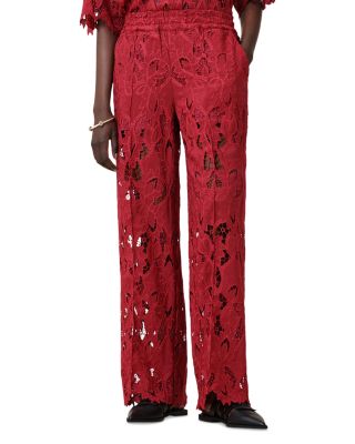 Charli Floral Lace Wide Leg Pants
