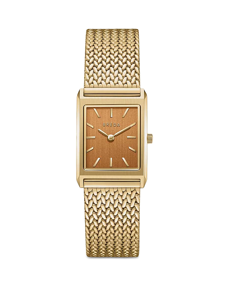 Breda Small Virgil Watch In Gold