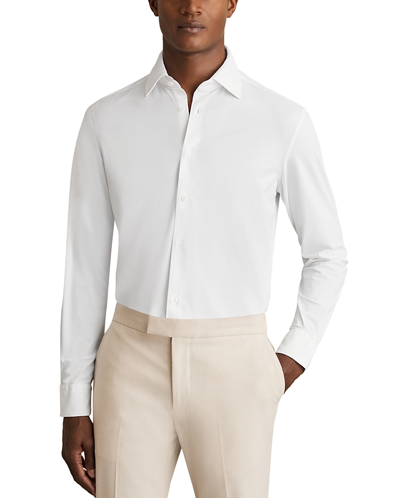 Reiss Storm Slim Fit Button Front Shirt
