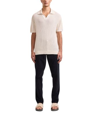 Rino Short Sleeve Knit Polo Shirt