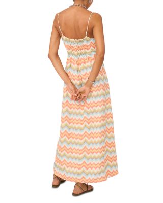 Chevron Maxi Dress