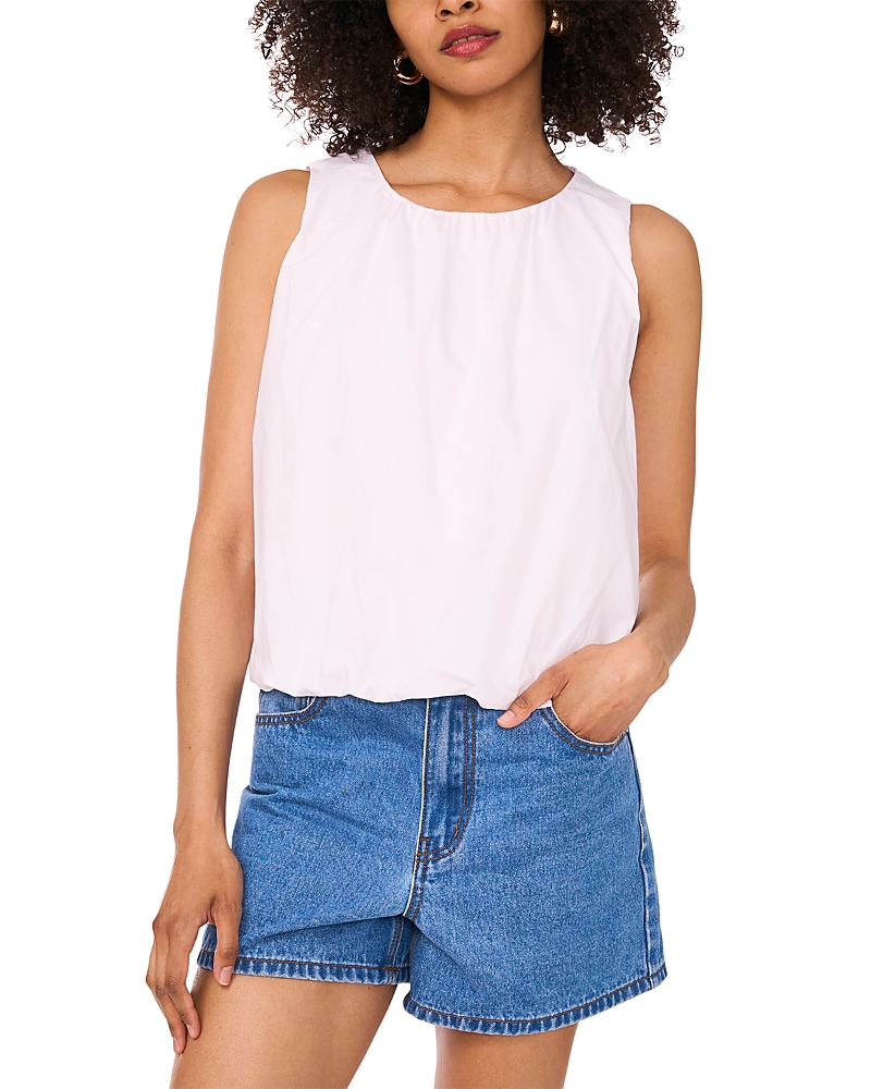 1.state Sleeveless Bubble Top