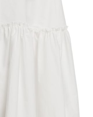 Sleeveless Mixed Media Midi Dress