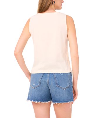 Crochet Front Tank Top 