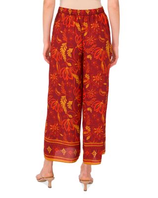 Wide Leg Pull On Pants