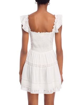 Rietta Lace Trim Dress